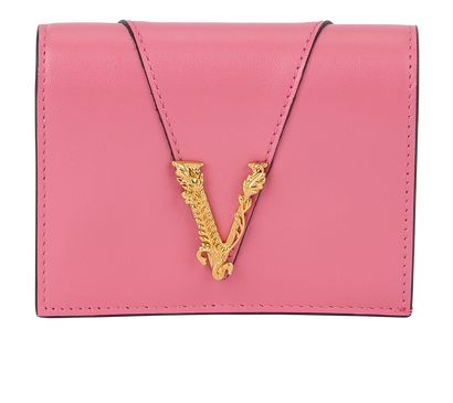 Versace Small Virtus Card Wallet, front view